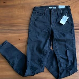 Old navy black rockstar skinny Jean